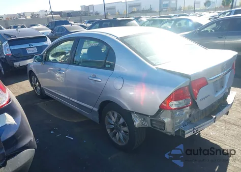 2009 Honda Civic Ex из США, поврежденный, VIN 1HGFA16809L021969